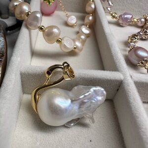 Sold elsewhere-High Quality white flame ball pearl pendant